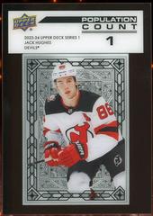 Jack Hughes [1] #PC-28 Hockey Cards 2023 Upper Deck Population Count Prices