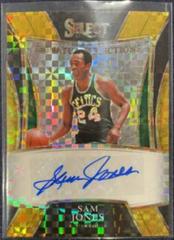 Sam Jones [Gold Prizm] #SS-SJN Basketball Cards 2021 Panini Select Signature Selections Prices