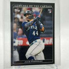 Julio Rodriguez [Black] #31 Baseball Cards 2022 Topps X Derek Jeter Prices