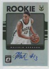 Malcolm Brogdon [Holo] #8 Basketball Cards 2016 Panini Donruss Optic Rookie Signatures Prices