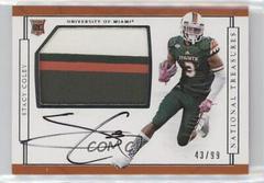 Stacy Coley [Material Signature] #127 Football Cards 2017 Panini National Treasures Collegiate Prices