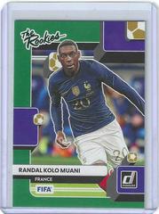 Randal Kolo Muani [Green] Soccer Cards 2022 Panini Donruss The Rookies Prices