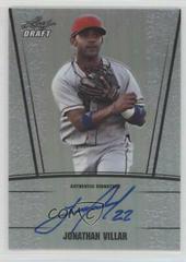Jonathan Villar [Prismatic Autograph] #JV1 Baseball Cards 2011 Leaf Metal Draft Prices