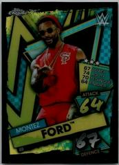 Montez Ford [Black] #154 Wrestling Cards 2021 Topps Slam Attax Chrome WWE Prices