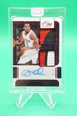 CJ McCollum [Red] #DJ-CJM Basketball Cards 2021 Panini One and One Dual Jersey Autographs Prices
