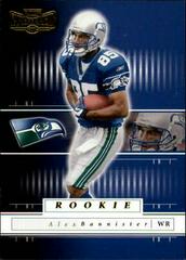 Alex Bannister #140 Football Cards 2001 Playoff Preferred Prices