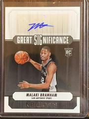 Malaki Branham Basketball Cards 2022 Panini Hoops Great SIGnificance Autographs Prices