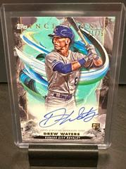 Drew Waters [Red] #BRES-DW Baseball Cards 2023 Topps Inception Rookie and Emerging Stars Autographs Prices