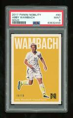 Abby Wambach [Gold] Soccer Cards 2017 Panini Nobility Prices