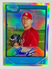 Chris Perez [Refractor Autograph] Baseball Cards 2007 Bowman Chrome Prospects Prices