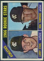 Athletics Rookies [Stahl, Tompkins] #107 Baseball Cards 1966 Topps Prices