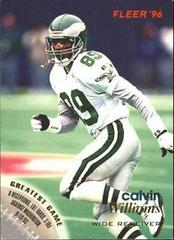 Calvin Williams #108 Football Cards 1996 Fleer Prices