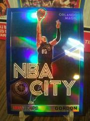 Aaron Gordon [Blue] #21 Basketball Cards 2019 Panini Hoops Premium Stock NBA City Prices