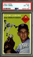 Clem Labine #121 Baseball Cards 1954 Topps Prices