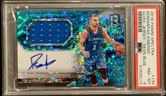 Domantas Sabonis [Jersey Autograph Neon Blue] #134 Basketball Cards 2016 Panini Spectra Prices