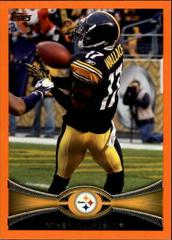 Mike Wallace [Orange] Football Cards 2012 Topps Prices