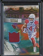 Rondale Moore #JK-15 Football Cards 2022 Panini Donruss Jersey Kings Prices