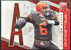 Baker Mayfield [Red] Football Cards 2019 Donruss Elite Spellbound Prices