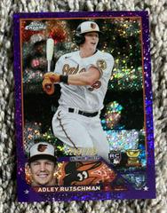 Adley Rutschman [Purple Speckle] #1 Baseball Cards 2023 Topps Chrome Prices