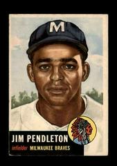 Jim Pendleton Baseball Cards 1953 Topps Prices