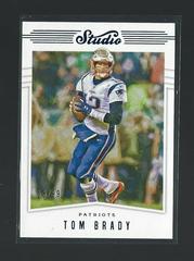 Tom Brady [Blue] Football Cards 2019 Panini Chronicles Studio Prices