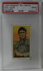 Nap Lajoie [With Bat] #NNO Baseball Cards 1909 T206 Piedmont 350 Prices