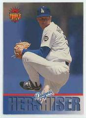 Orel Hershiser #84 Baseball Cards 1994 Donruss Triple Play Prices