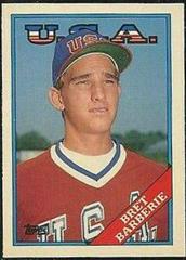 Bret Barberie #9T Baseball Cards 1988 Topps Traded Tiffany Prices