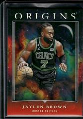 Jaylen Brown [Basketball] #3 Basketball Cards 2023 Panini Origins Prices