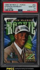 Stephon Marbury [Z Cling] #R2 Basketball Cards 1996 Skybox Z Force Prices