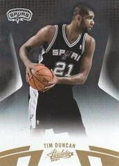 Tim Duncan #22 Basketball Cards 2010 Panini Absolute Memorabilia Prices