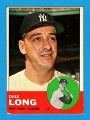 Dale Long #484 Baseball Cards 1963 Topps Prices
