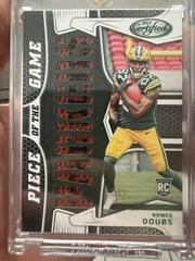 Romeo Doubs [Green] #PG-RD Football Cards 2022 Panini Certified Piece of the Game Prices