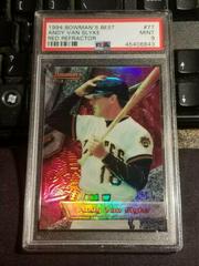 Andy Van Slyke [Red Refractor] #77 Baseball Cards 1994 Bowman's Best Prices
