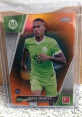 Aster Vranckx [Orange Refractor] Soccer Cards 2021 Topps Chrome Bundesliga Prices