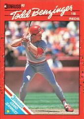 Todd Benzinger #8 Baseball Cards 1990 Donruss Grand Slammers Prices