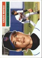 Kazuo Matsui #28 Baseball Cards 2005 Topps Heritage Prices