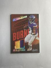 Justin Jefferson [Holo Silver] #AB-6 Football Cards 2023 Panini Absolute Burners Prices