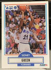 Sidney Green Basketball Cards 1990 Fleer Prices