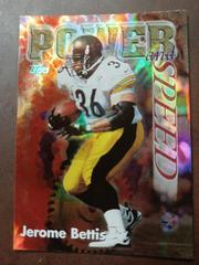 Jerome. Bettis[power&speed. Refractor] Football Cards 1998 Topps Prices