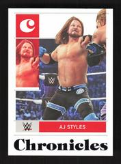 Aj Styles [Blue] #99 Wrestling Cards 2022 Panini Chronicles WWE Prices