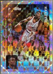 Hakeem Olajuwon #PF-19 Basketball Cards 1996 Topps Pro Files Prices