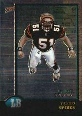 Takeo Spikes [Interstate] #4 Football Cards 1998 Bowman Chrome Prices