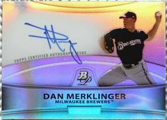Dan Merklinger #BPADM Baseball Cards 2010 Bowman Platinum Prospect Autograph Prices