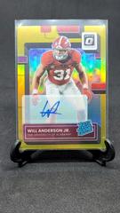 Will Anderson Jr. [Autograph Gold] #12 Football Cards 2023 Panini Chronicles Draft Picks Prices