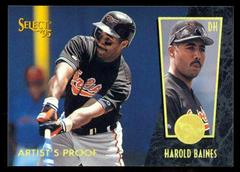 Harold Baines #156 Baseball Cards 1995 Select Prices