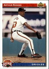 Arthur Rhodes [Gold Hologram] #17 Baseball Cards 1992 Upper Deck Prices
