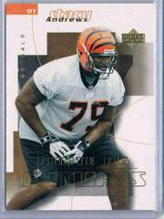 Stacy Andrews #155 Football Cards 2004 Upper Deck Finite Prices