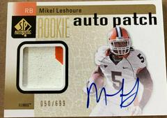 Mikel Leshoure [Autograph Patch] #222 Football Cards 2011 SP Authentic Prices