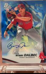 Bobby Dalbec [Blue] Baseball Cards 2017 Bowman Platinum Top Prospects Autographs Prices